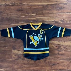 Kids Size 4/5 NHL Sydney Crosby Pittsburg Penguins Jersey